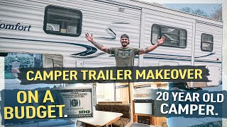 Remodeling a Camper Trailer on the budget [upl. by Dolan]