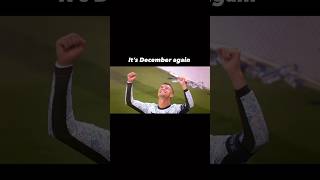 It’s December again🤍december cristianoronaldo [upl. by Nirehtac]