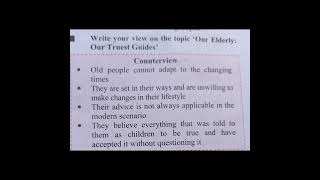 English View and Counterview Write view on  Our elderly Our truest guides [upl. by Dib]