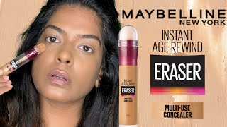 Maybelline Instant Age Rewind Concealer Dark Circles [upl. by Adihahs]