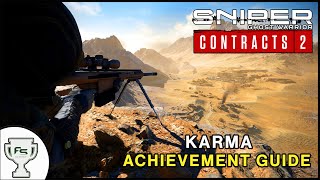 Sniper Ghost Warrior Contracts 2  Karma Achievement  Trophy Guide Prisoner Guide [upl. by Tenneb322]