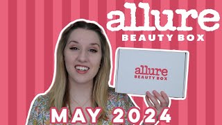 Allure Beauty Box  May 2024 [upl. by Anaujahs]