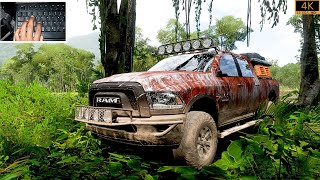 Rebuilding  RAM 2500 Power Wagon   Forza Horizon 5  Keyboard Gameplay PC 4K  Imdipjoy 3014 [upl. by Eniamaj]