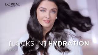 AllNew LOréal Paris Hyaluron Moisture Hair  72HRS of Hydrated Hair [upl. by Annua]