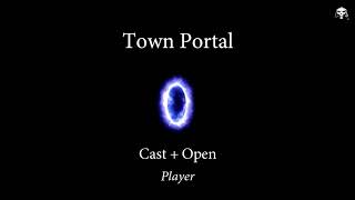 Town Portal Cast Sound Effect  Diablo II [upl. by Gove245]