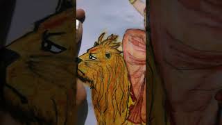 Maa katyayani drawing 🙏trending youtubeshorts [upl. by Lamberto]