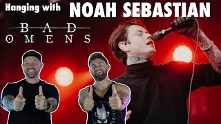 INTERVIEW  Noah Sebastian  BAD OMENS [upl. by Raychel71]