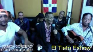 BACHATA  RAMON CORDERO Y EDILIO PAREDES  CONDENADO A LA DISTANCIA EN EL TIETO ESHOW [upl. by Arlon]