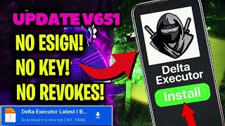 Delta Executor iOS NO Key NEW UPDATE ⚡ Roblox Script Executor Mobile Download Latest Version [upl. by Nylatsirk690]