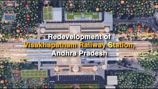 Redevelopment of Visakhapatnam railway station [upl. by Lash449]