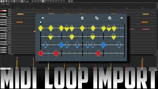 Importing Midi Loops in MDrummer [upl. by Grantley169]