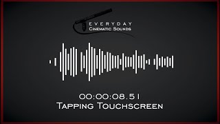 Touchscreen Tapping  HQ Sound [upl. by Ainat]