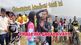 Enduro race ma fight paryo finalema ktiharuko🤩  Enduro pokhara final race [upl. by Lleryt]