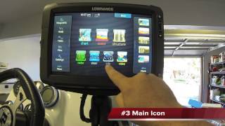 Lowrance HDS Gen2 Touch quotHomescreen Layoutquot [upl. by Anelehs]