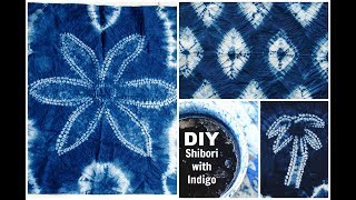 DIY Shibori with Indigo Dye [upl. by Darrey]