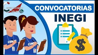 Convocatorias INEGI  REQUISITOS  BENEFICIOS  REGISTRO  FECHAS  EMPLEO [upl. by Anaujnas]