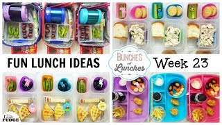 FUN School Lunch Ideas  What they Ate  JK K 1st grade 2nd Grade  Bunches of Lunches [upl. by Doty]