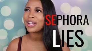 10 LIES SEPHORA EMPLOYEES TELL [upl. by Esinned]