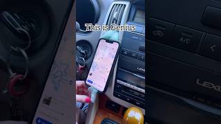 Use a plastic bag to make a DIY Hands free phone holder rentalcar drivesafe phone travel [upl. by Lekar]