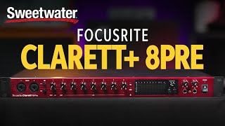 Focusrite Clarett 8Pre USBC Audio Interface Overview [upl. by Rothstein]