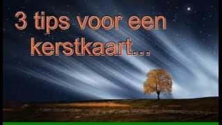 3 tips voor een kerstkaart [upl. by Ahseer]