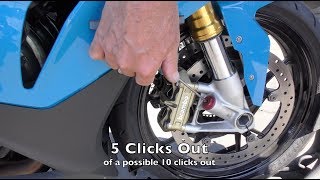 Motorcycle Suspension Adjusters What Why Where and How [upl. by Wsan]