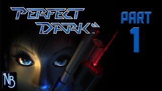 Perfect Dark Walkthrough Part 1 No Commentary N64 [upl. by Adnam754]