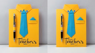 6 Easy and Beautiful Teacher day card  DIY Teacher day card  Handmade Card  Art amp Craft [upl. by Ynnod]