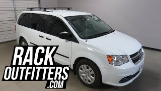 Dodge Grand Caravan with RhinoRack Vortex Quick Mount Roof Rack [upl. by Yleek713]