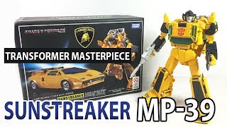 Transformers MP39 Masterpiece SUNSTREAKER review  トランスフォーマー マスターピース MP39 サンストリーカー [upl. by Akcinat900]