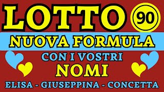 Pronostico Lotto 🍀  LOTTO CON I NOMI 46981 Ambo amp Terno  Numeri Fortunati 🎉 [upl. by Johm145]