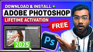 How to Download Adobe Photoshop for FREE on PC amp MAC 2025  Easy StepbyStep Tutorial [upl. by Leone]