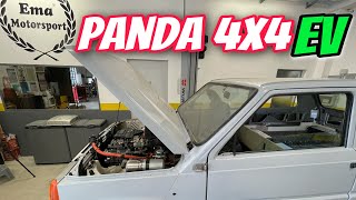 PANDA 4X4 EV ECCO LA TRASFORMAZIONE IN CORSO [upl. by Samtsirhc]