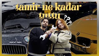 ARABAYI TAMİR ETTİRDİM  100000 TL Mİ tuttu [upl. by Enneibaf981]