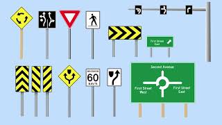 Roundabout signs [upl. by Frederigo]