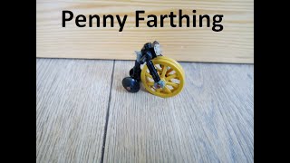 Jak zbudować bicykla penny farthing LEGO INSTRUKCJA [upl. by Ettener]