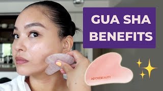 Gua Sha Review  benefits and technique breakdown [upl. by Adabel]