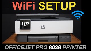 HP OfficeJet Pro 8028 WiFi SetUp Review [upl. by Ludlow]