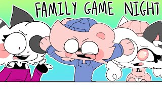 Family Game Nights  PIGGY 2 ANIMATION MEME  SHITPOST  George Zee Zuzy Zizzy and Giraffy [upl. by Ecirum]