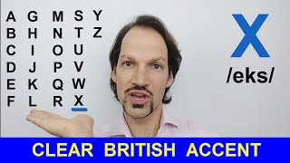 How To Pronounce The English Alphabet BRITISH PRONUNCIATION [upl. by Samara164]