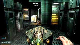 Doom 3 walkthrough  Central Processing [upl. by Mehalick]