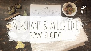 Making the Merchant amp Mills EDIE Top  Part 1 Assembling the Pattern and Cutting Fabric [upl. by Aneloaup]