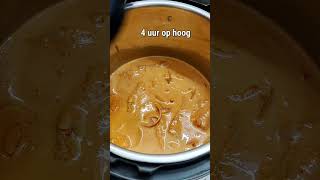 Thaise rode curry met kip uit de slowcooker [upl. by Eiznikcm]