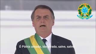 National Anthem of Brazil Hino Nacional Brasileiro [upl. by Gearhart]