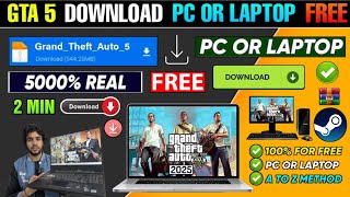 GTA 5 DOWNLOAD PC FREE 2025  HOW TO DOWNLOAD AND INSTALL GTA 5 IN PC amp LAPTOP  GTA 5 PC DOWNLOAD [upl. by Pinchas]