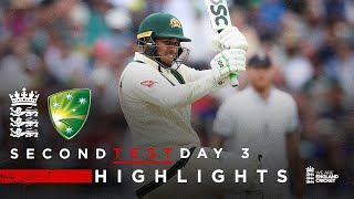 Khawaja 58 helps Aus take lead  Highlights  England v Australia Day 3  LV Insurance Test 2023 [upl. by Calia]