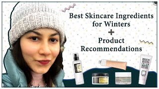 Best Skincare Ingredients For Winters  Product Recommendations [upl. by Sane]