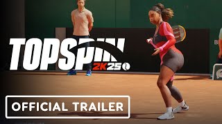 TopSpin 2K25  Official Gameplay Showcase Trailer [upl. by Venuti93]