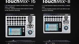 QSC Touch Mix 8 amp 16 Review and Training [upl. by Teodorico764]