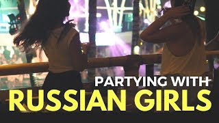 PARTYING WITH RUSSIAN GIRLS IN BALI  FINNS BEACH CANGGU [upl. by Abibah291]